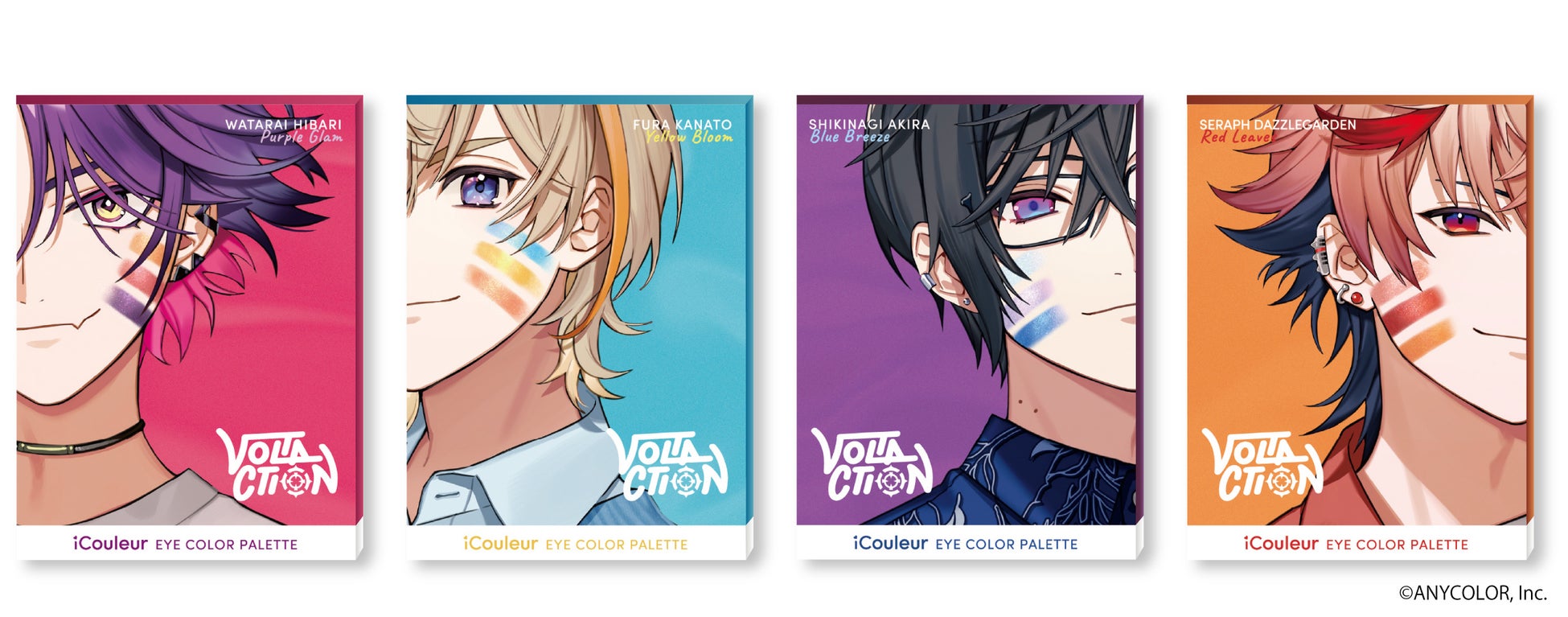 VTuberグループにじさんじ所属「VOLTACTION」が目元を彩るコスメとコラボ！のサブ画像2