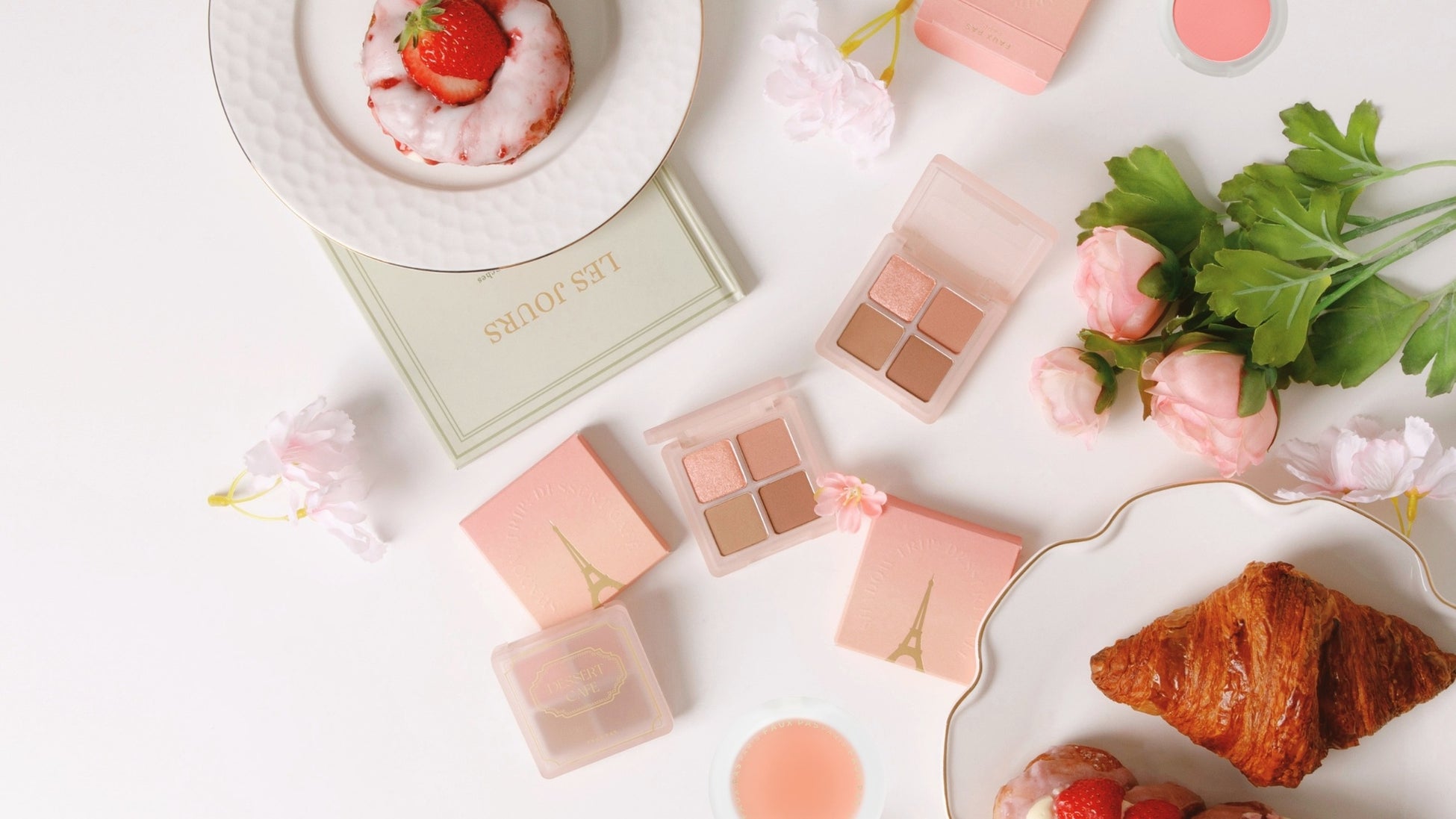 FAUXPASPARISがフレンチテイストの新作コスメを発売！デイリーメイクにぴったりのアイシャドーパレットと透明感あふれるワインチークが登場のサブ画像1