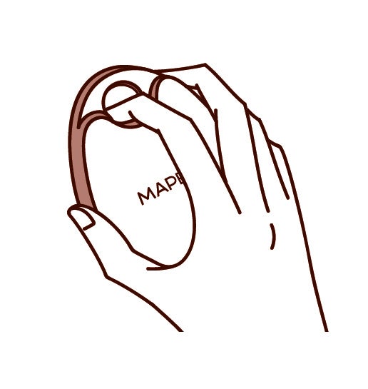 【マペペ】頭皮に気持ちいい刺激！２WAY で使えるシリコーン製スカルプブラシを5月12日（金）新発売。のサブ画像4