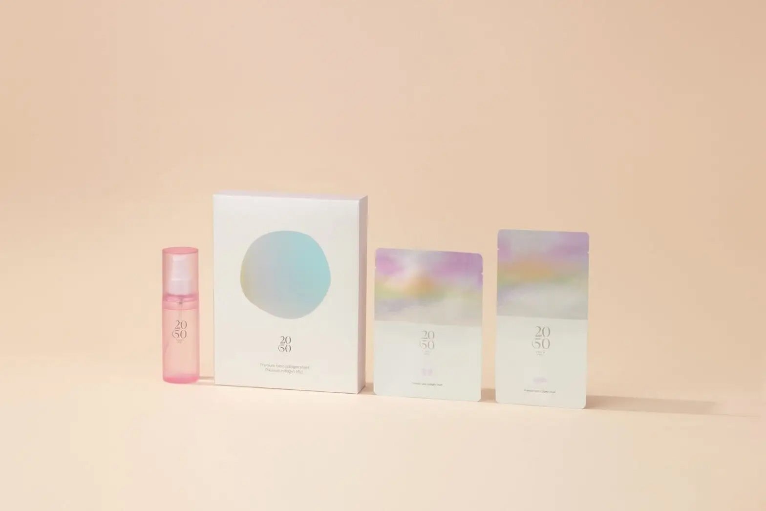 ３秒で溶けるフェイスマスク ”溶けるコラーゲンシート”＆”プレミアムコラーゲンミスト”と、泡立って浸透していく美容液 ”エアリーモイスチャライジングブライトリーセラム”が、ショップ販売開始！のサブ画像1