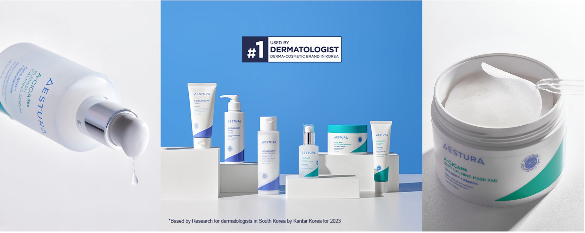 日本上陸を前に商品をいち早く試せるチャンス！韓国“皮膚科医使用率No.1”ブランド*「AESTURA（エストラ）」が国内最大級の韓国化粧品ブランドが集うイベントに登場！のサブ画像1