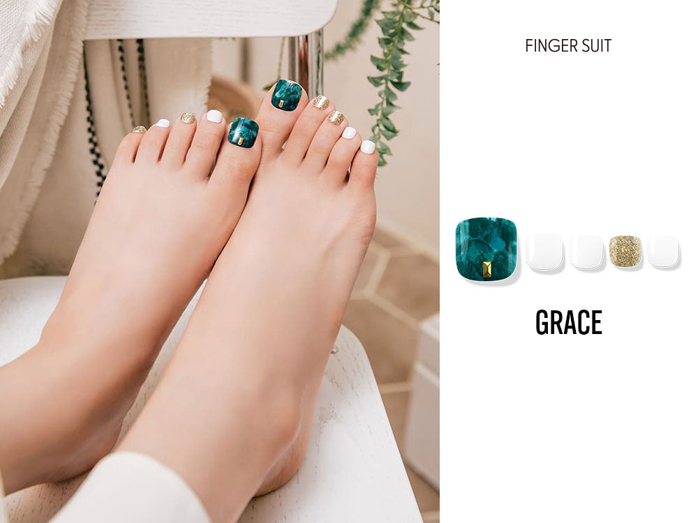 韓国発ネイルチップブランド「FINGER SUIT(フィンガースーツ)」から夏を迎え、数量限定でフットネイル均一990円SALEを実施。 日常からお祭り、夏休みなど夏にしっかり備えるチャンス！のサブ画像4