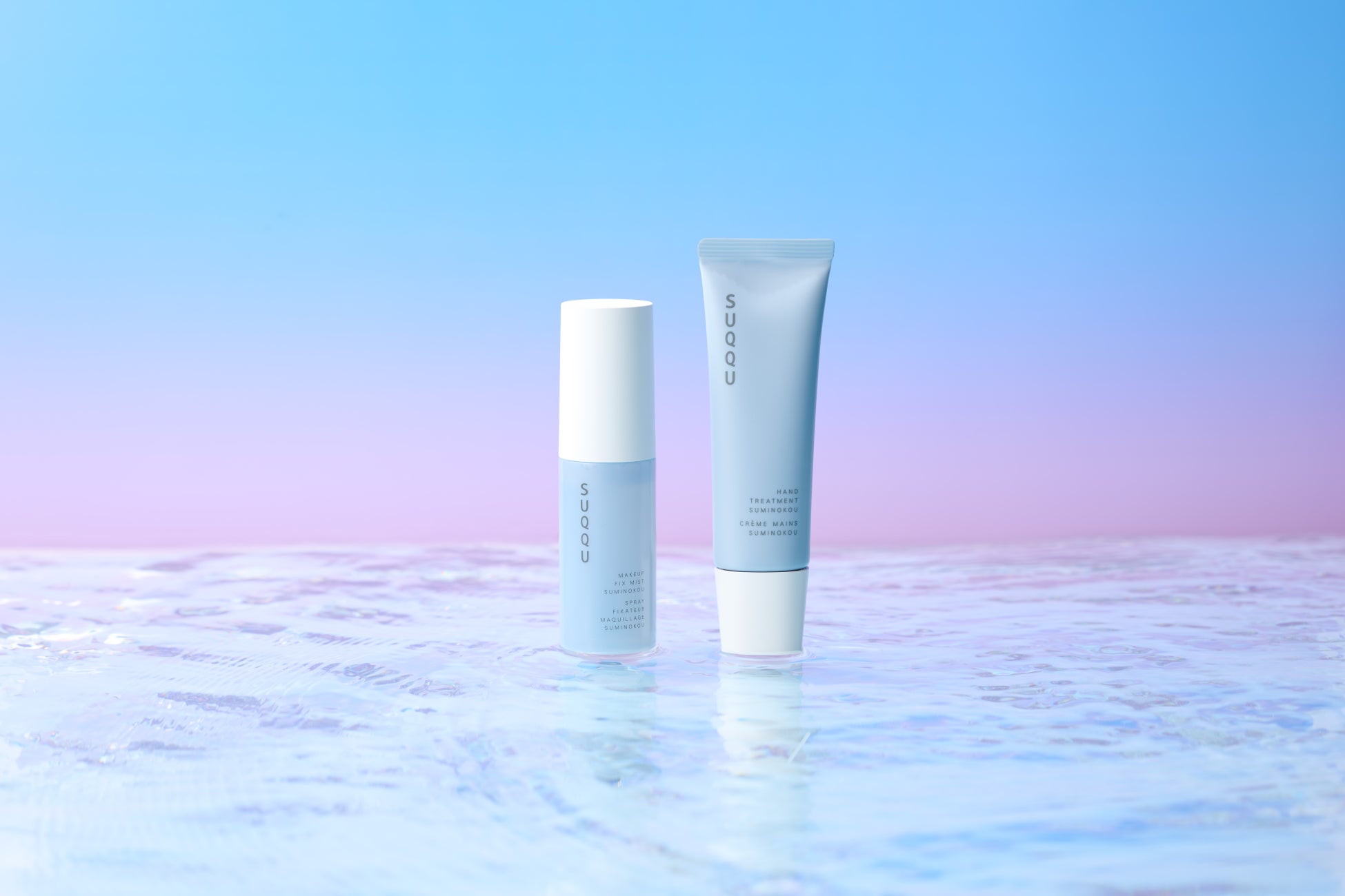 SUQQUから「澄」という漢字一文字から想起した香りのメイクアップフィックスミストとハンドクリームが登場のサブ画像1