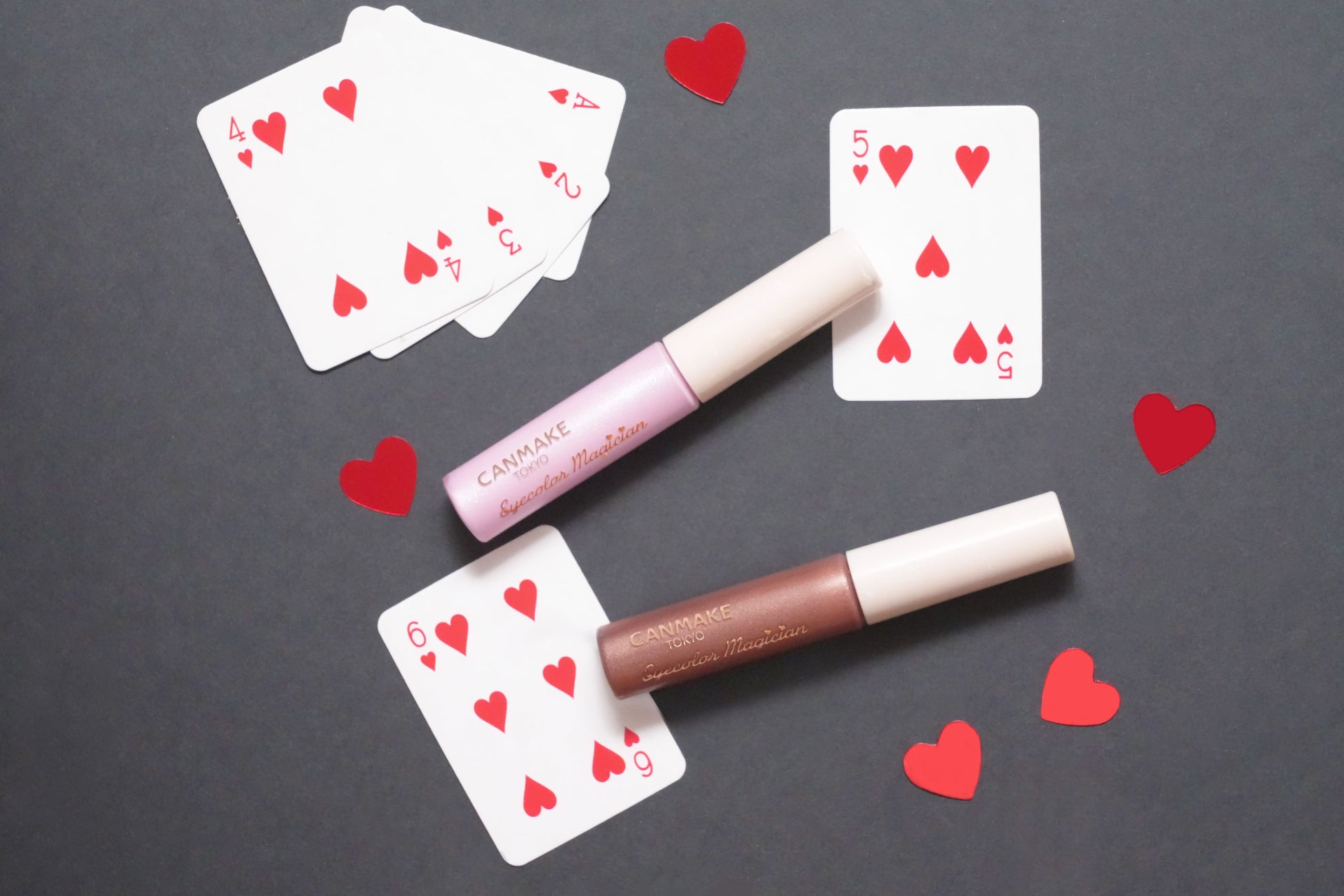 【キャンメイク】 魔法のような輝き、その瞳は「負け知らず」！小芝風花さん出演の新TVCM 2023年7月1日より全国放映開始のサブ画像19_上から、限定「05 昨日のやきもち」 透明感のある淡いパープル、新色「06 強がり」 大人かわいいピンクブラウン