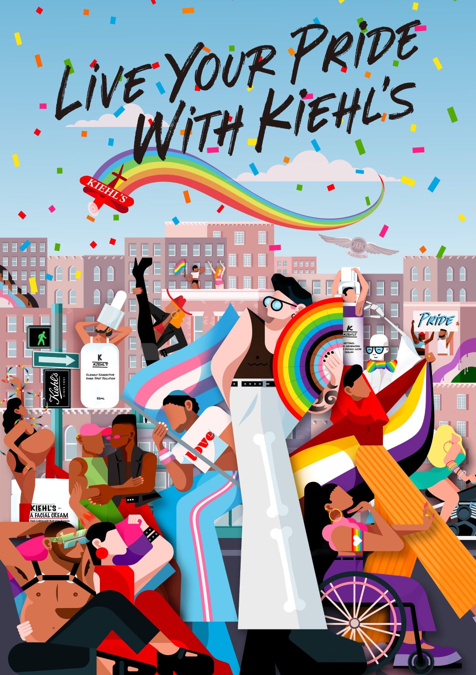 『LIVE YOUR PRIDE WITH KIEHL’S』～ありのままの自分を、キールズと！～のサブ画像1