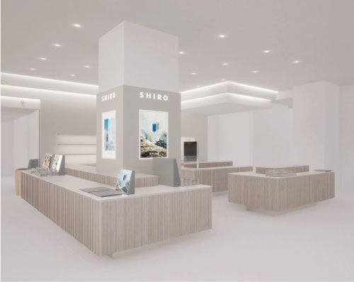 2023/6/30（金）「SHIRO 大丸京都店」が移転してリニューアルオープン。飛騨の森の広葉樹を無駄なく使い、古都京都を感じる店舗デザインへ。「SHIRO オリジナルノベルティ」を先着順でご用意。のサブ画像1
