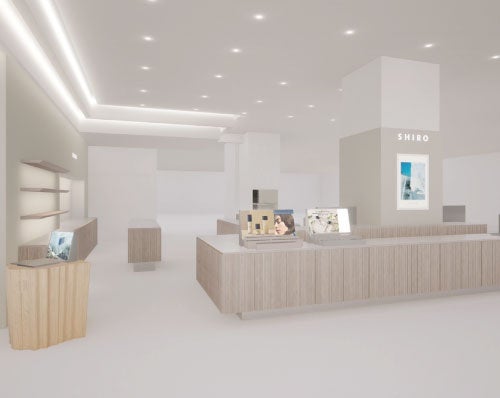 2023/6/30（金）「SHIRO 大丸京都店」が移転してリニューアルオープン。飛騨の森の広葉樹を無駄なく使い、古都京都を感じる店舗デザインへ。「SHIRO オリジナルノベルティ」を先着順でご用意。のサブ画像2