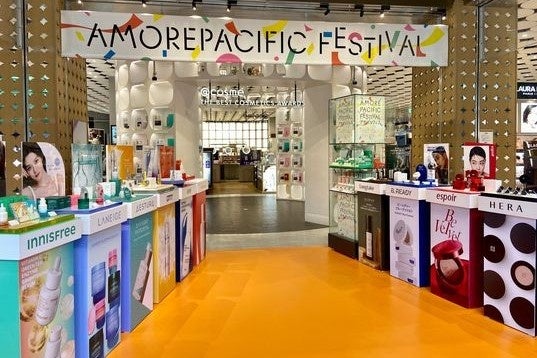 ＠cosme TOKYO、AMOREPACIFIC FESTIVAL (アモパシフェス）を開催　日本未上陸のブランドを含む11ブランドが大集結のサブ画像1