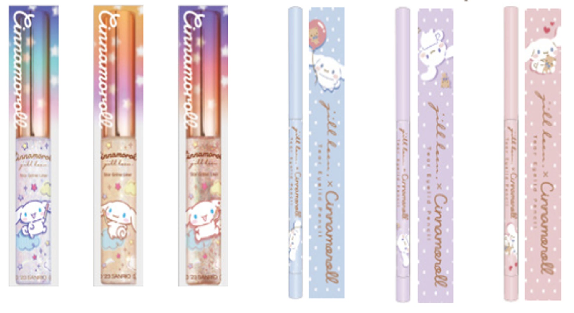 jill leen.「スターグリッターライナー」「涙袋ペンシル」から『シナモロール コラボ』が数量限定で発売！のサブ画像2