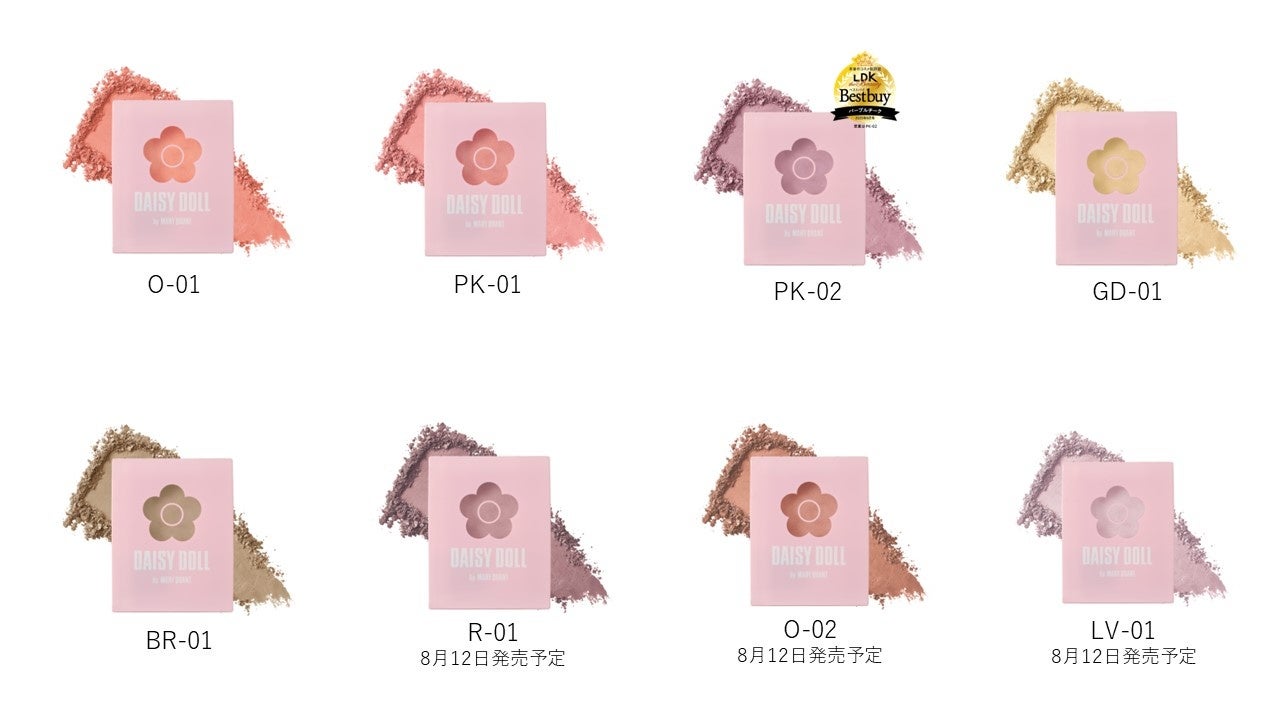 デイジードール パウダー ブラッシュ PK-02 が『LDK the Beauty』にてA評価のベストバイを受賞のサブ画像3