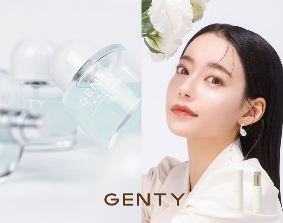 なごみ（なこなこカップル）プロデュースコスメブランド「GENTY（ジェンティー）」より、完売続出のフレグランスミストから新色、そして新作のハイライトスティックが登場！のサブ画像1