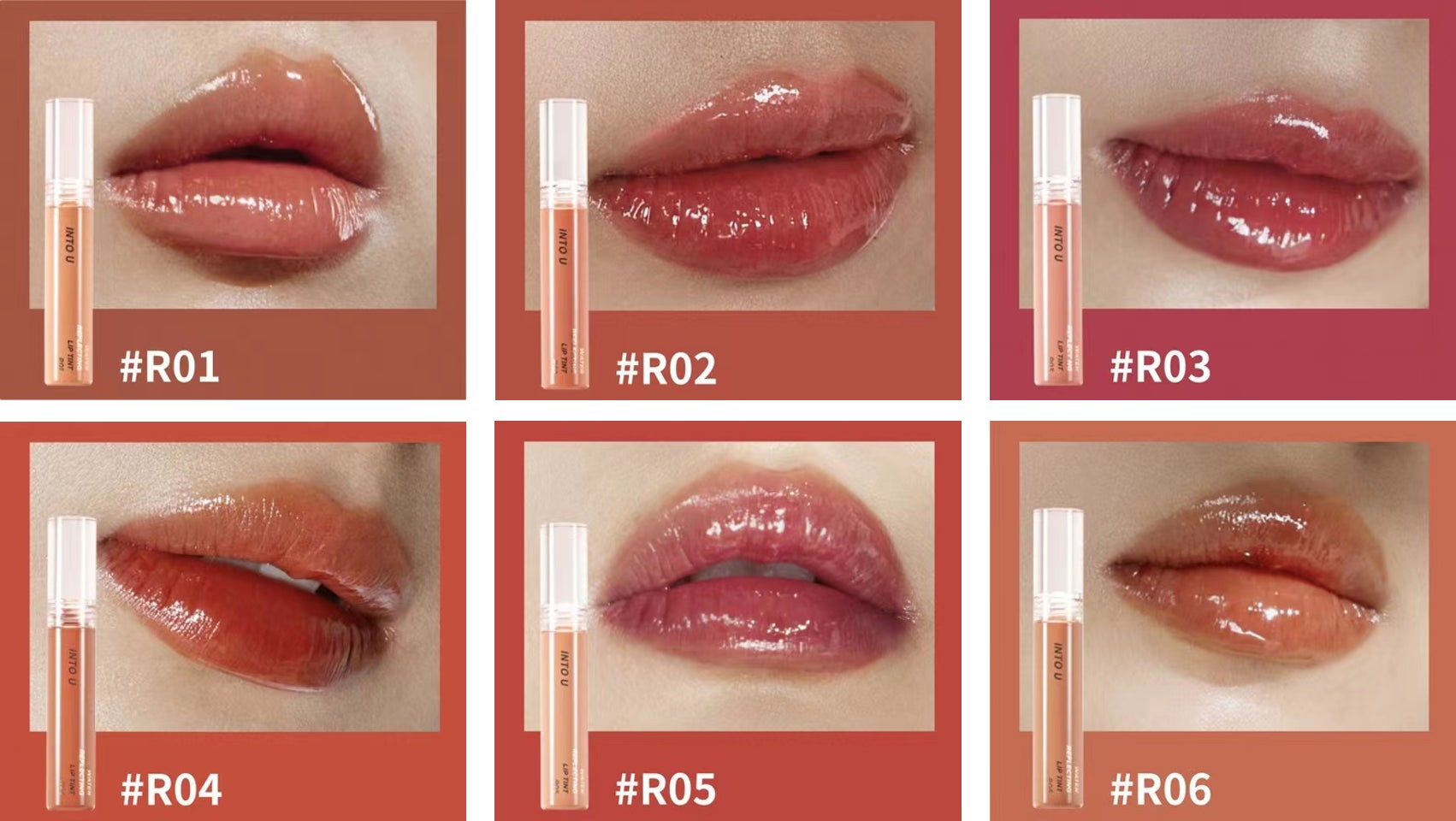 中国コスメ「INTO U」より隠れ名品リップ＃水折光リップティントから新色登場！のサブ画像6