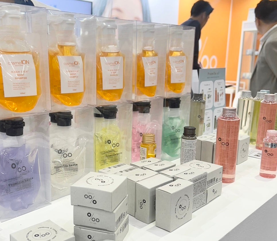 Promille韓国初進出！韓国の最新トレンドを発信する美容展示会「COSMOBEAUTY SEOUL 2023」ヘアケアブランド【Promille】が初出展のサブ画像4_＜プロミル商品・コスメイオン＞