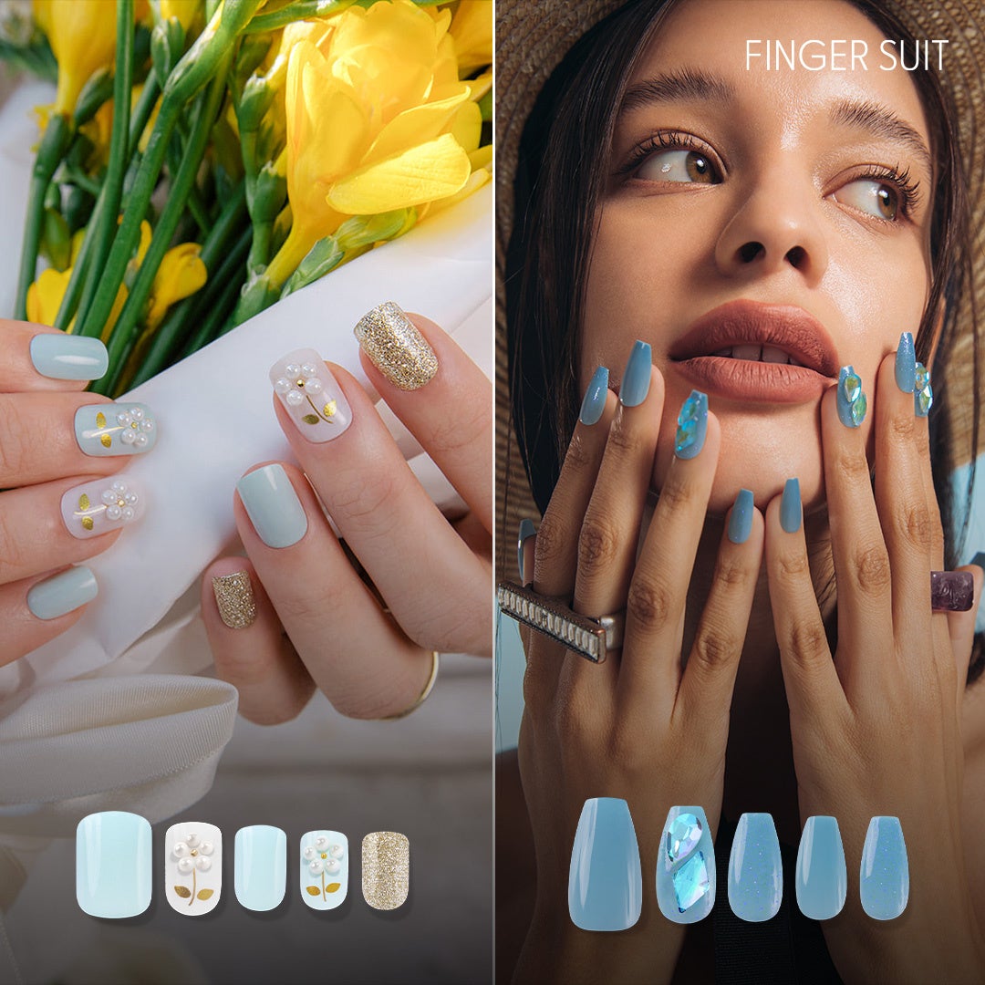 韓国発ネイルチップブランドFINGER SUIT(フィンガースーツ)が、公式サイトアウトレットで夏のネイルを最安690円で販売。高級素材でスリムに仕上げた高品質ネイルチップをお得にゲットできるチャンスのサブ画像3