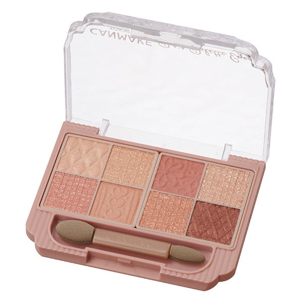 【キャンメイク】いつでも一緒♡持ち運べる多色パレット「プティパレットアイズ」全3色を先行発売！透明感高まる生チークや秋を先取りしたネイルの新色も7月下旬より発売のサブ画像5_02 ボヌールマロン