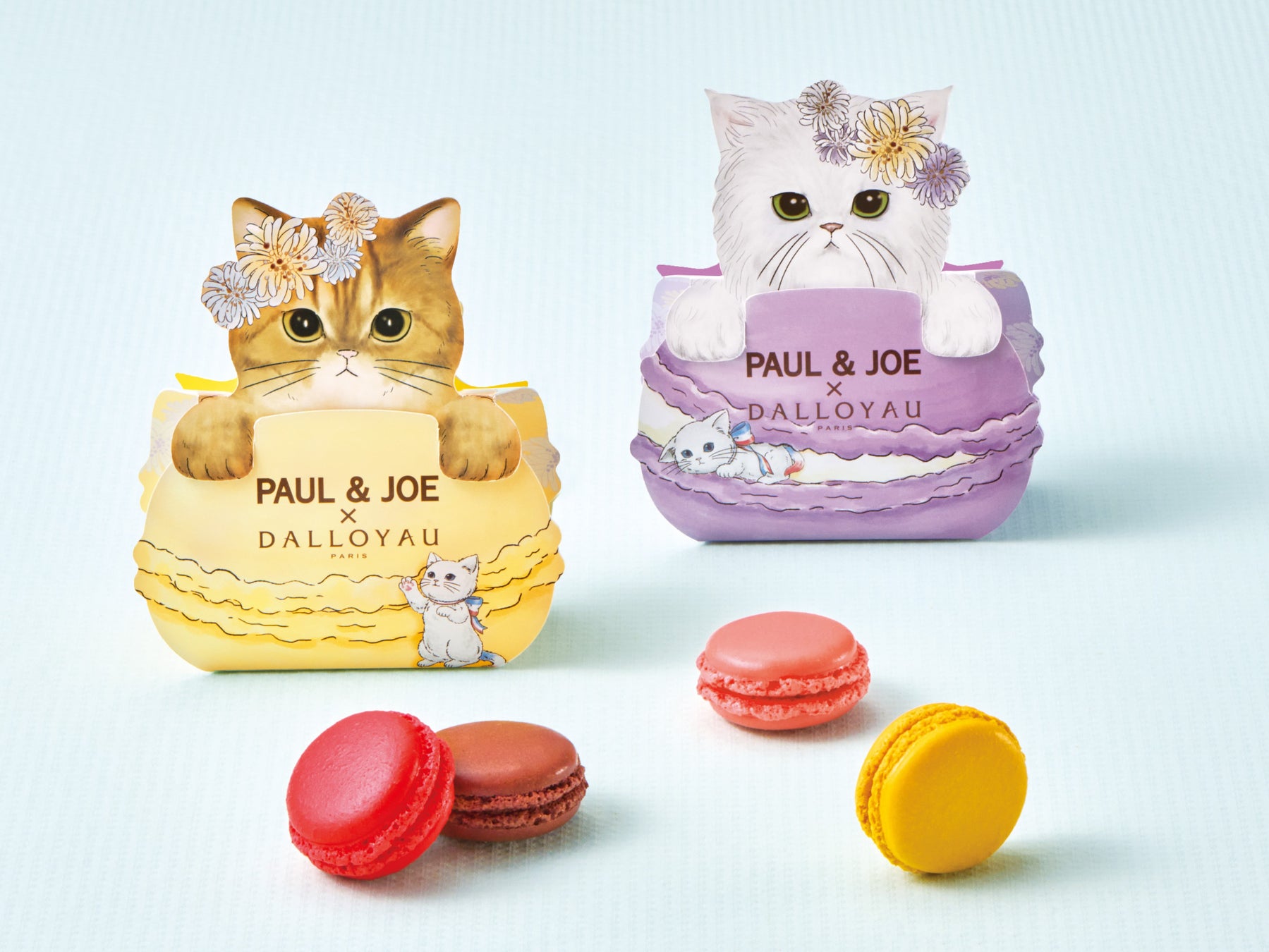 フランス、パリ生まれのブランド「PAUL ＆ JOE」とフランス洋菓子の「ダロワイヨ」のコラボ第2弾！可愛らしい3匹の猫たちをデザインしたスイーツを7/20（木）より発売のサブ画像13
