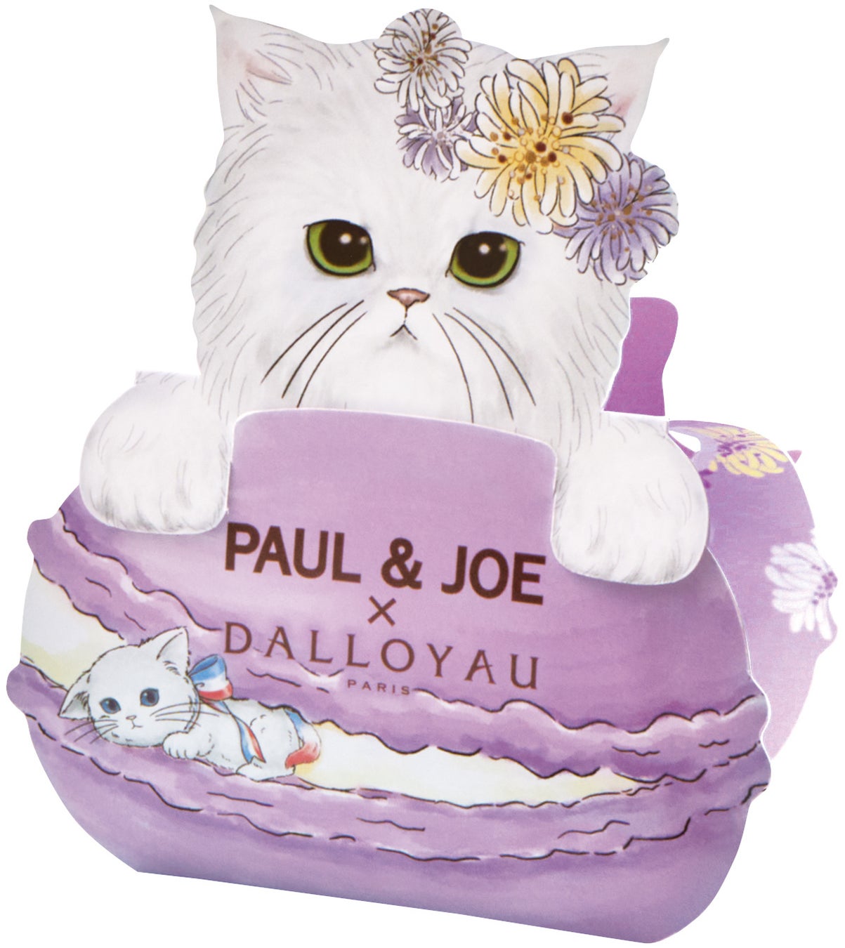 フランス、パリ生まれのブランド「PAUL ＆ JOE」とフランス洋菓子の「ダロワイヨ」のコラボ第2弾！可愛らしい3匹の猫たちをデザインしたスイーツを7/20（木）より発売のサブ画像3