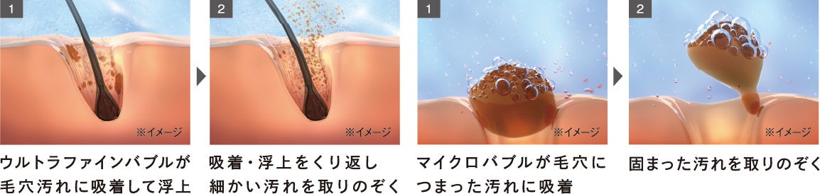 「ReFa FINE BUBBLE PURE」にNEWカラー、ブラックが登場！7月10日（月）より発売開始のサブ画像7