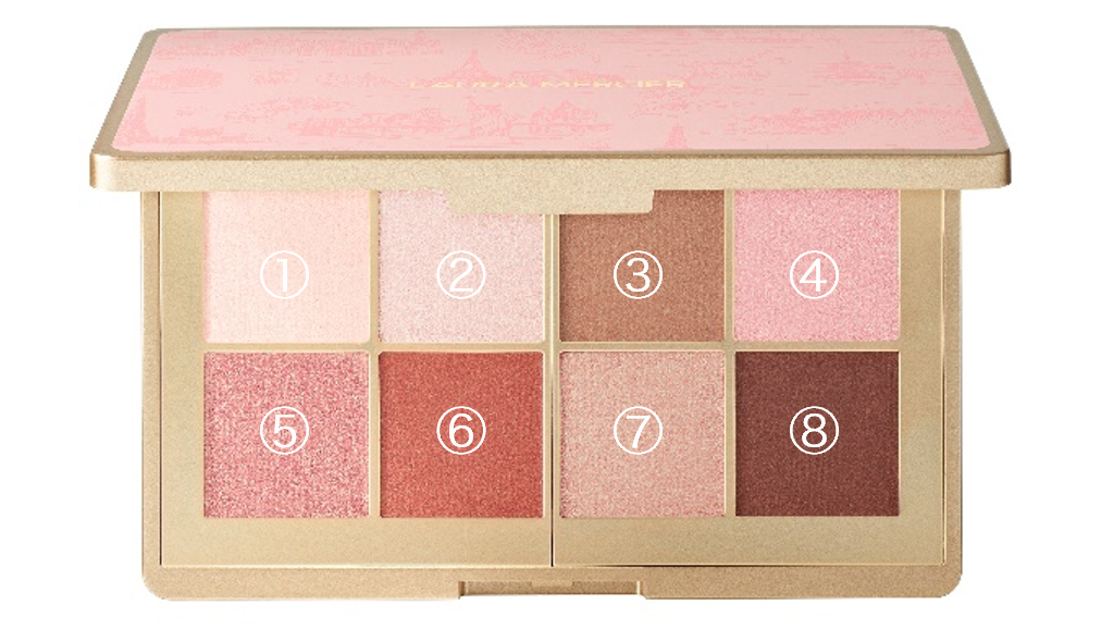 咲き誇る花々の彩りで艶やかな目もとに日本発アイカラーパレットのメイン画像