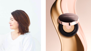 【LAURA MERCIER ベスコス獲得記念】 人気の秘訣を徹底解明！クッションファンデーションの魅力を語るインスタライブにインフルエンサーの川上桃子さんが登場！のメイン画像