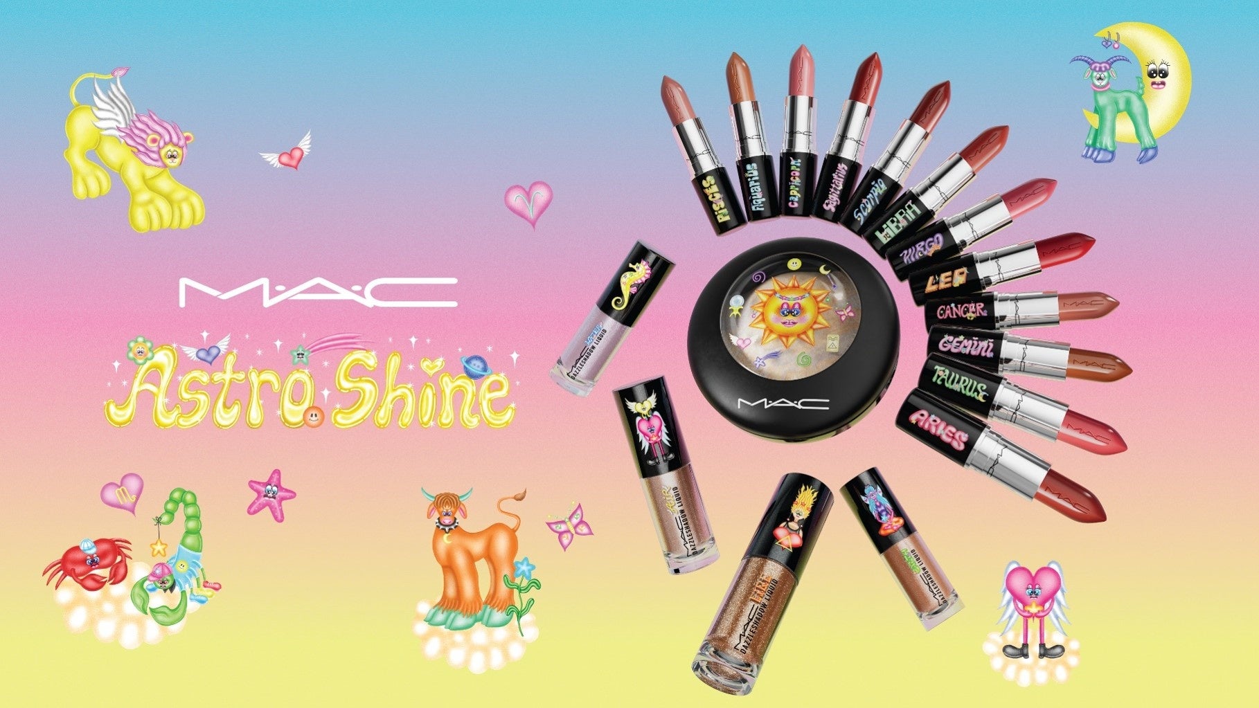 【M·A·C】あなたの運命を輝かせる「アストロ シャイン コレクション」のサブ画像1