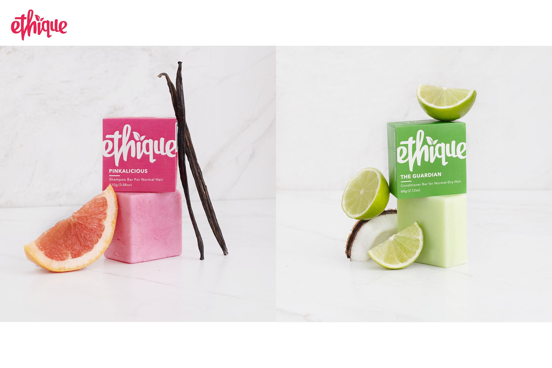 7月8日(土)〜9日(日)エシカルなECサイト「ethicame（エシカミー）」が 代々木公園でのフリーイベント「OCEAN PEOPLES」に出展のサブ画像4_左) シャンプー バー ピンカリシャス　右) コンディショナー バー ザ ガーディアン