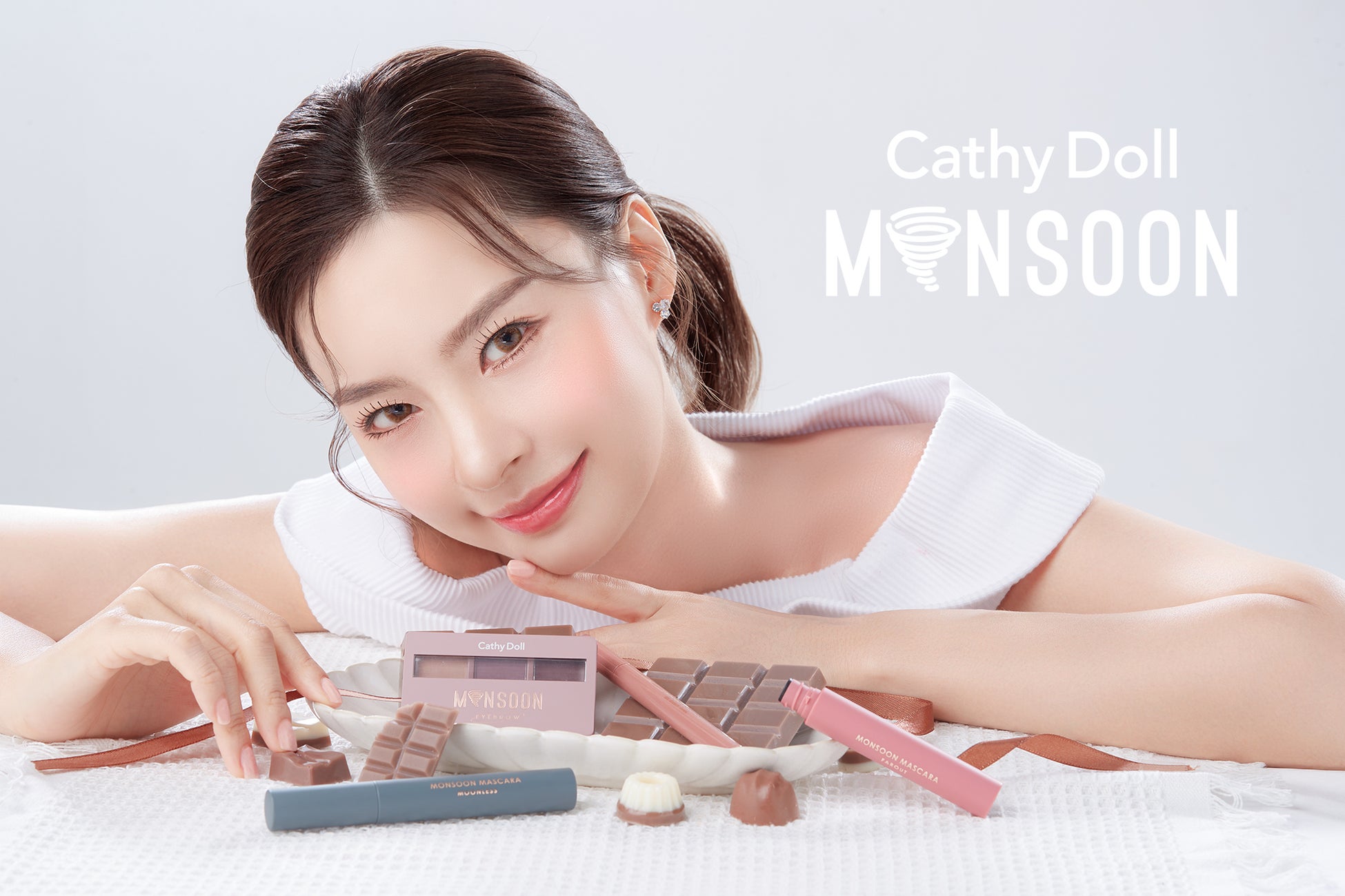 【タイ・日本共同企画】熱帯のモンスーン（雨季）にも負けない！耐久美眉が叶うアイブロウパレット「Cathy Doll モンスーンアイブロウワックス」が誕生のサブ画像8
