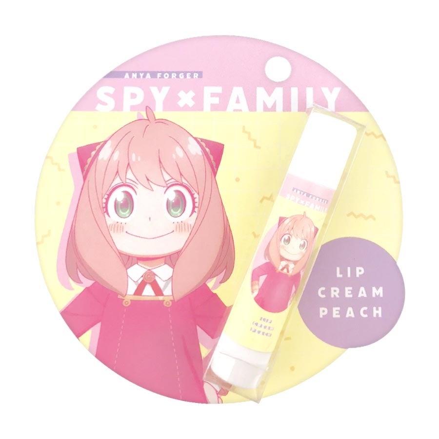 大人気TVアニメ『SPY×FAMILY』アーニャのイラストを使用したコスメシリーズ9アイテム 2023年8月上旬より発売のサブ画像7_リップクリーム ピーチの香り
